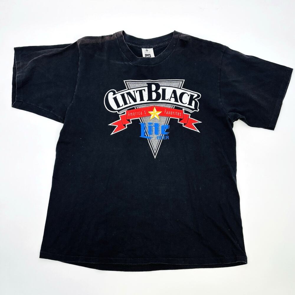 Vintage 90s Clint Black T-Shirt Mens XL Put Yourself In My Shoes Tour Country